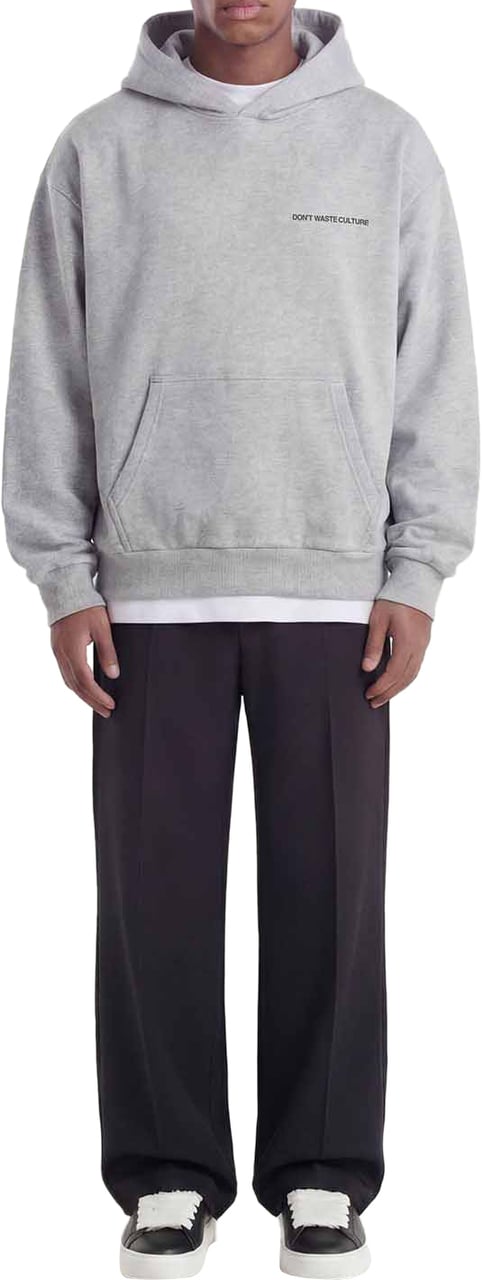 Don't Waste Culture Nael Hoodie | Melange Grey Grijs