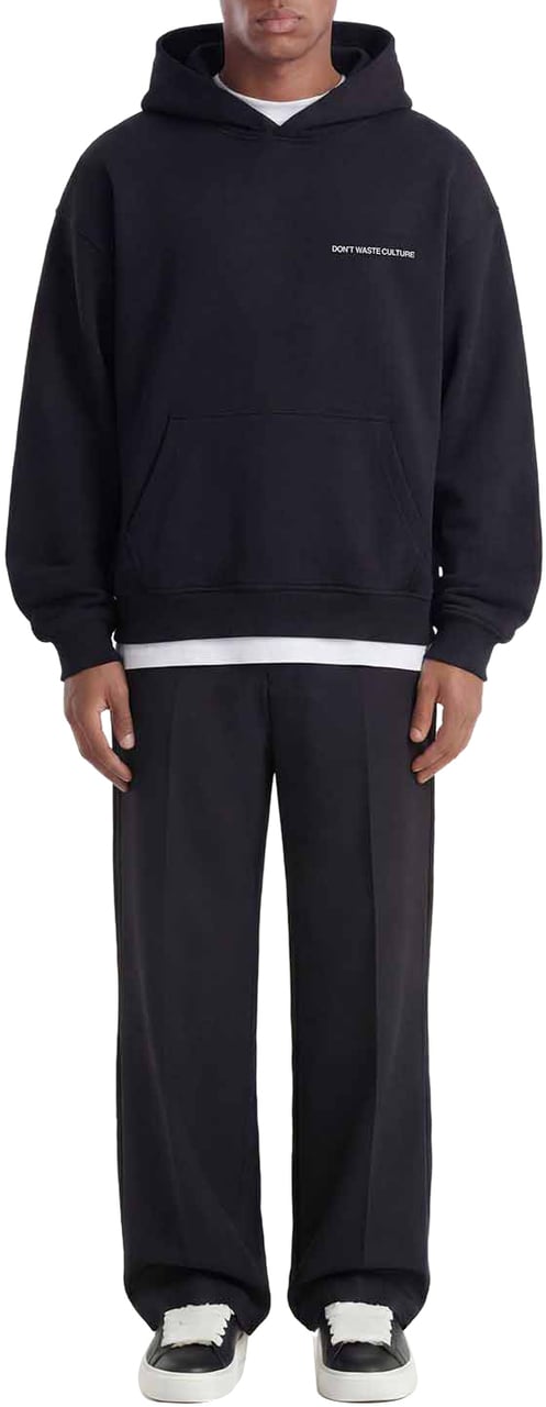 Don't Waste Culture Nael Hoodie | Black Zwart