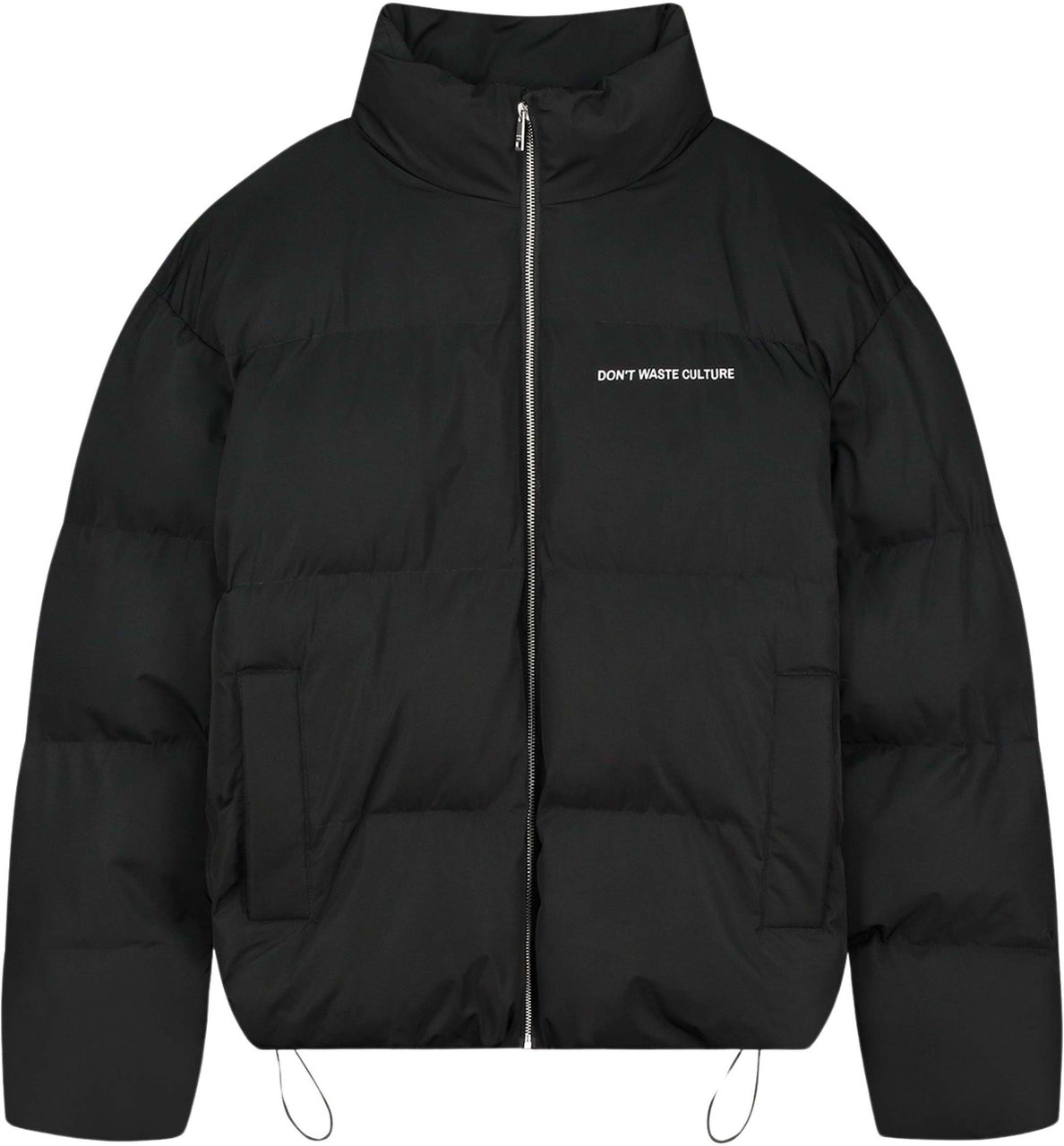Don't Waste Culture Laore Puffer Winterjas Zwart