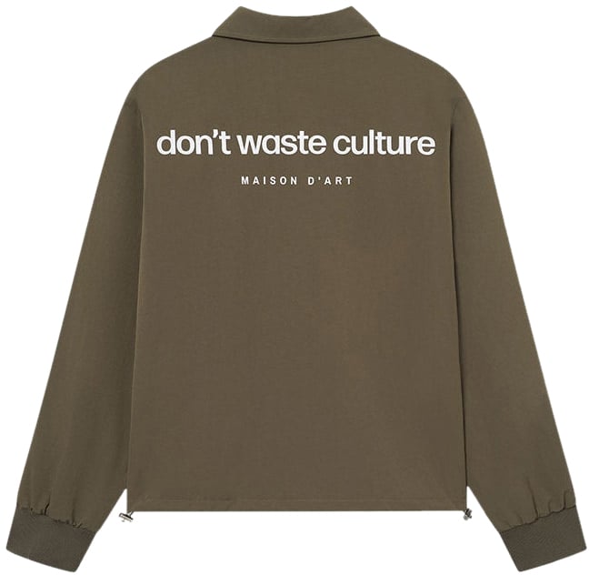 Don't Waste Culture Cha | Khaki Groen