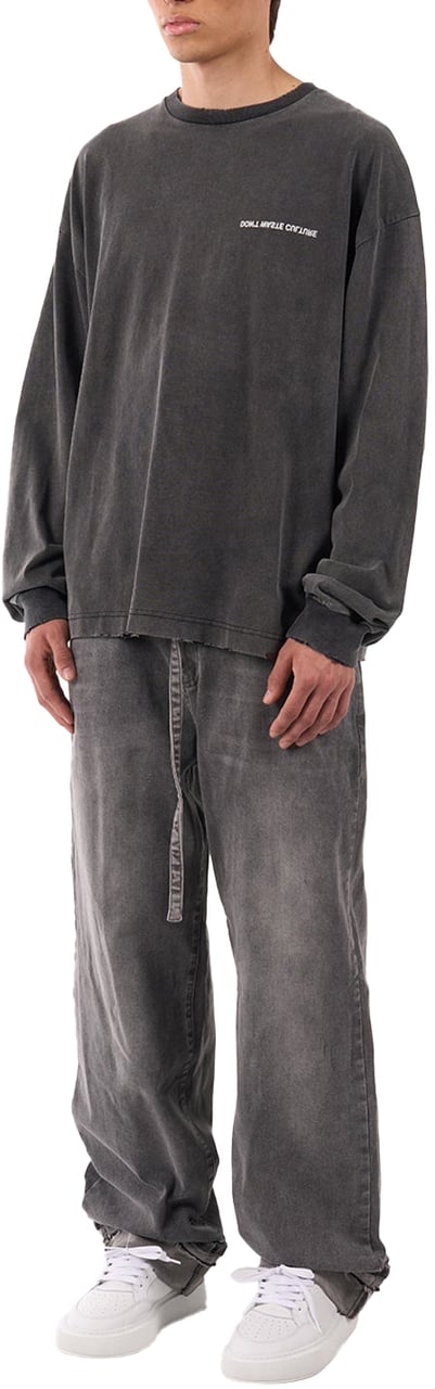 Don't Waste Culture Mukhtar | Washed Grey Grijs