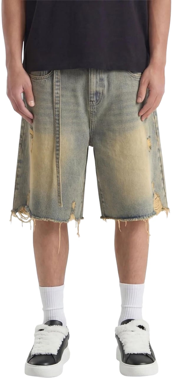 Don't Waste Culture Heren Gaellor korte broek Blauw