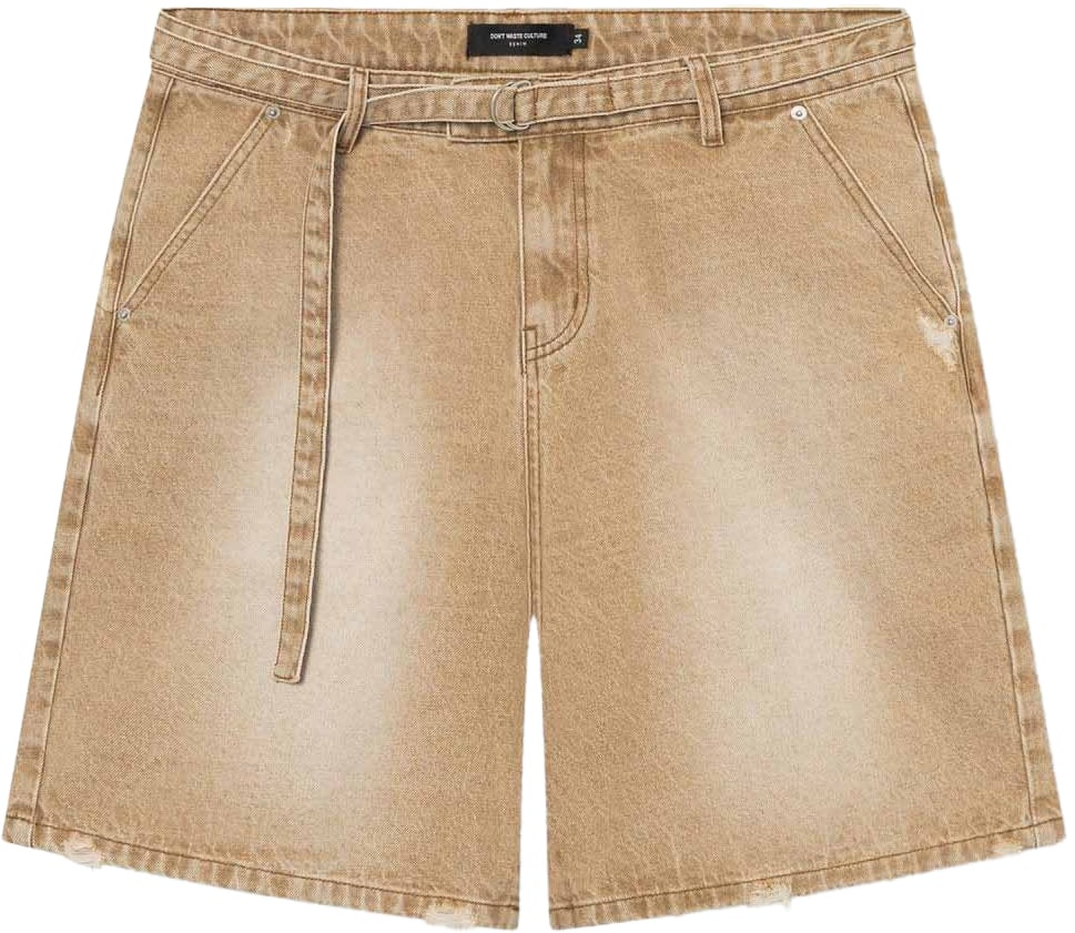 Don't Waste Culture Florayne Shorts | Brown Bruin