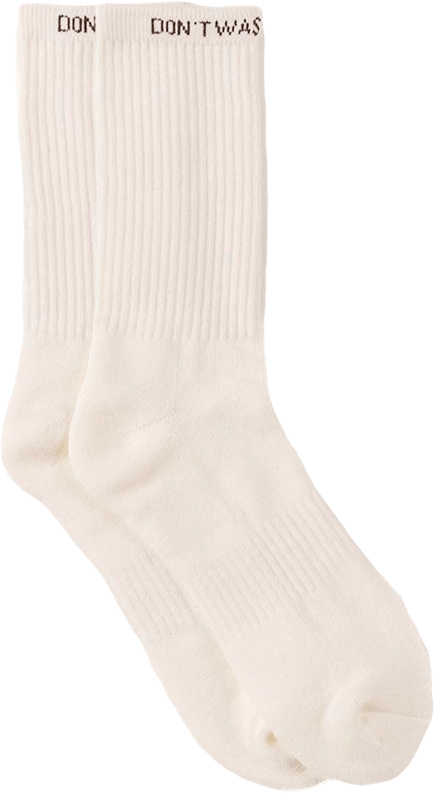 Don't Waste Culture Essential socks | Cream Beige