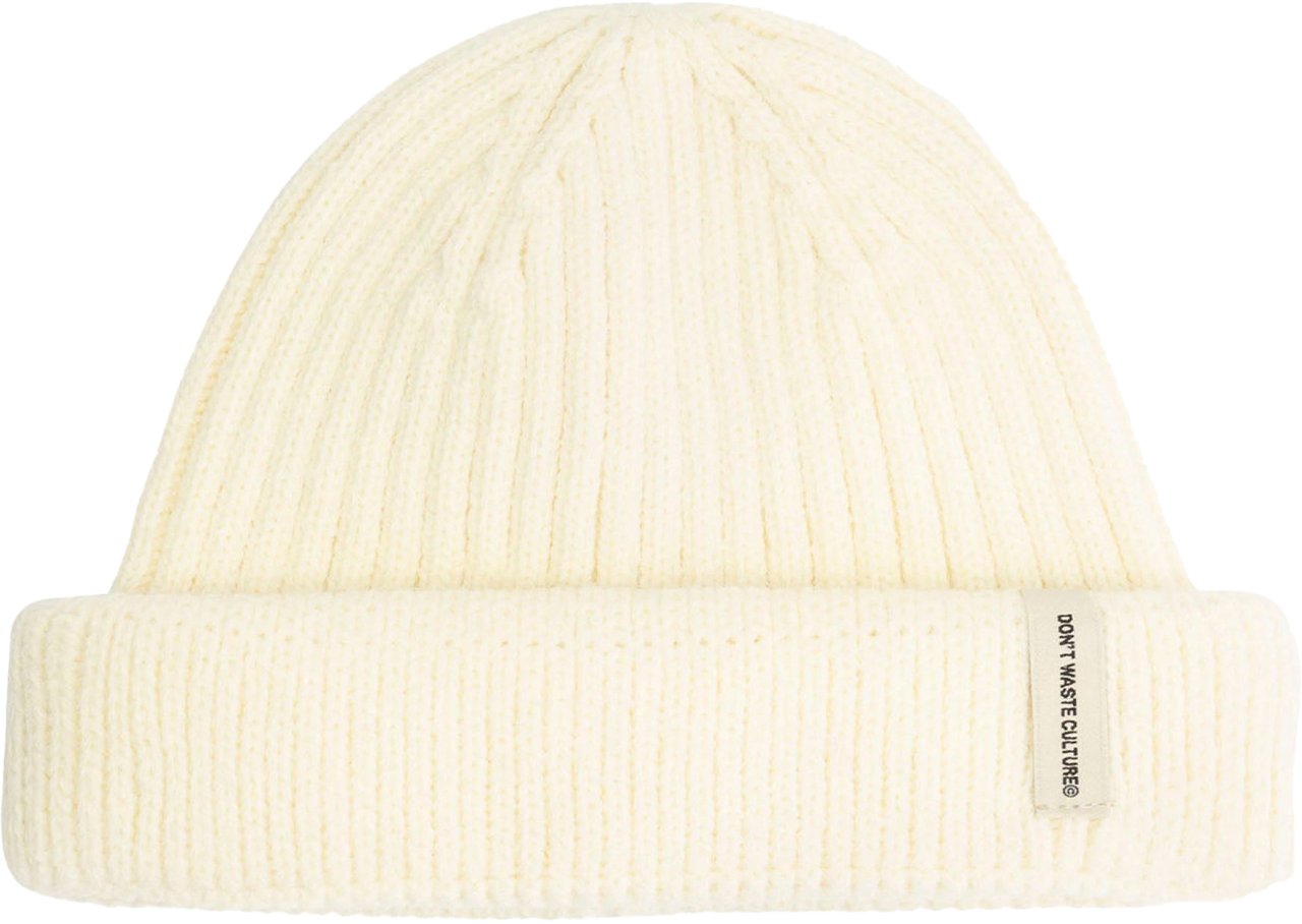 Don't Waste Culture Fisherman beanie | Beige Beige