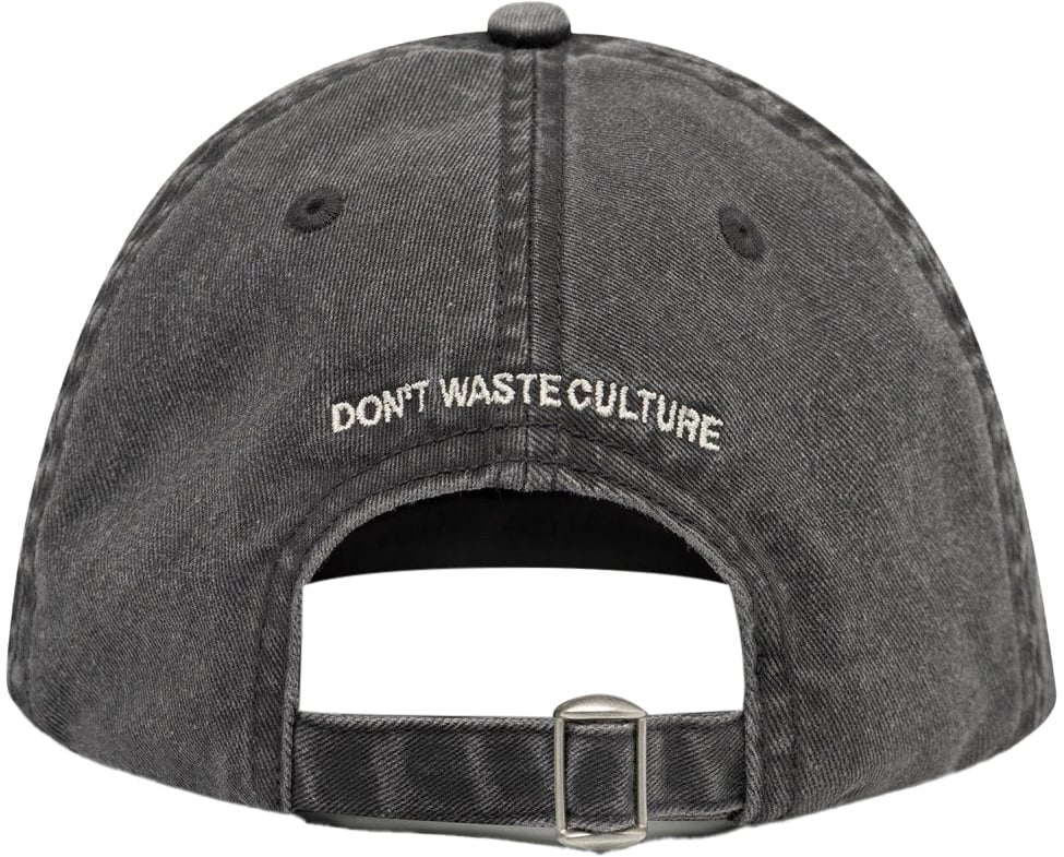 Don't Waste Culture Ysolaine Cap | Washed Black Donkergrijs