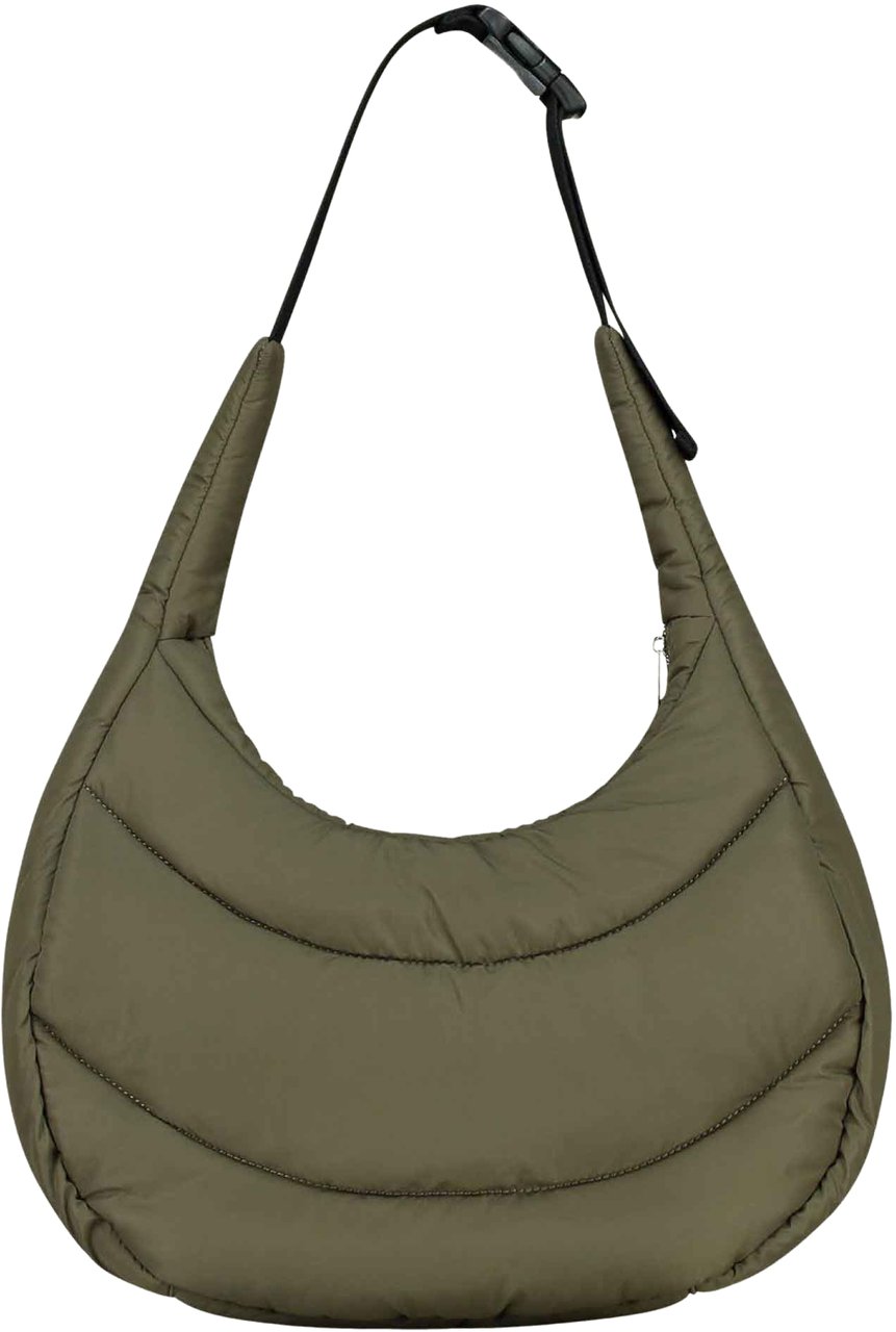 Don't Waste Culture Puff bag | Khaki Groen