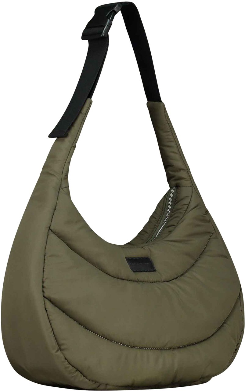 Don't Waste Culture Puff bag | Khaki Groen