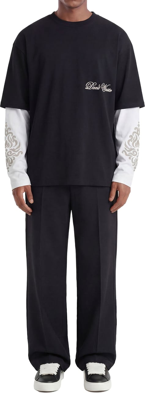 Don't Waste Culture Alare Layer Longsleeve Black Zwart