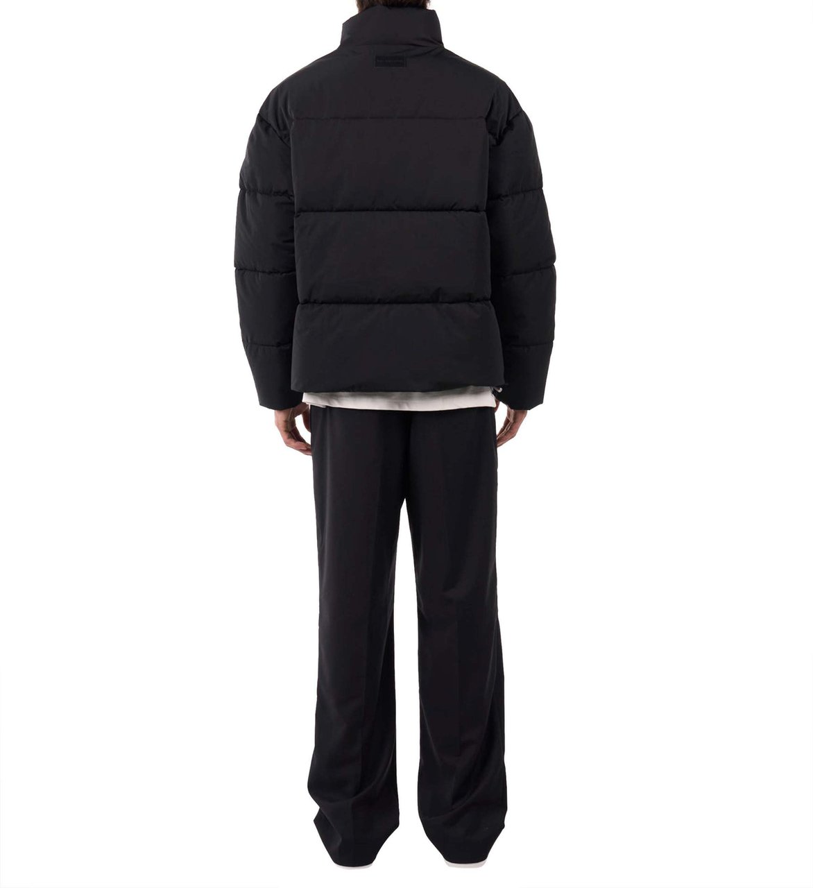 Don't Waste Culture Laore Puffer Winterjas Zwart