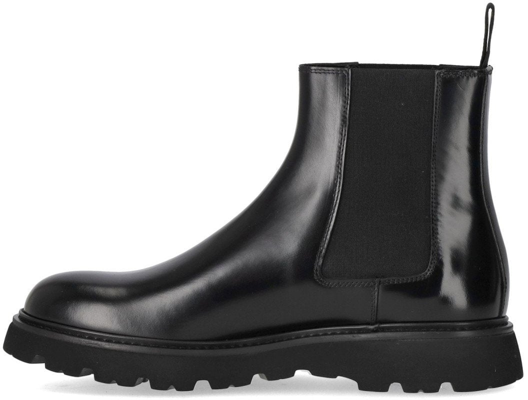 Doucal's DOUCAL'S HORSE CHELSEA BOOT Zwart