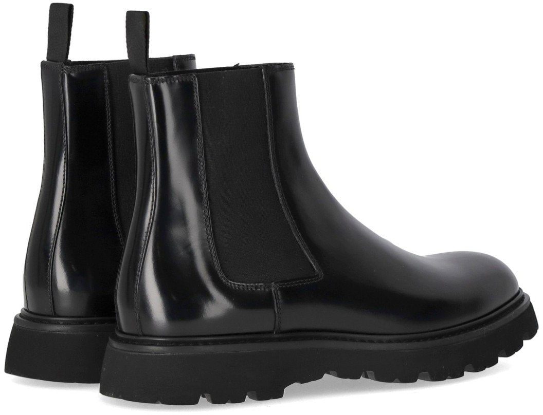 Doucal's DOUCAL'S HORSE CHELSEA BOOT Zwart