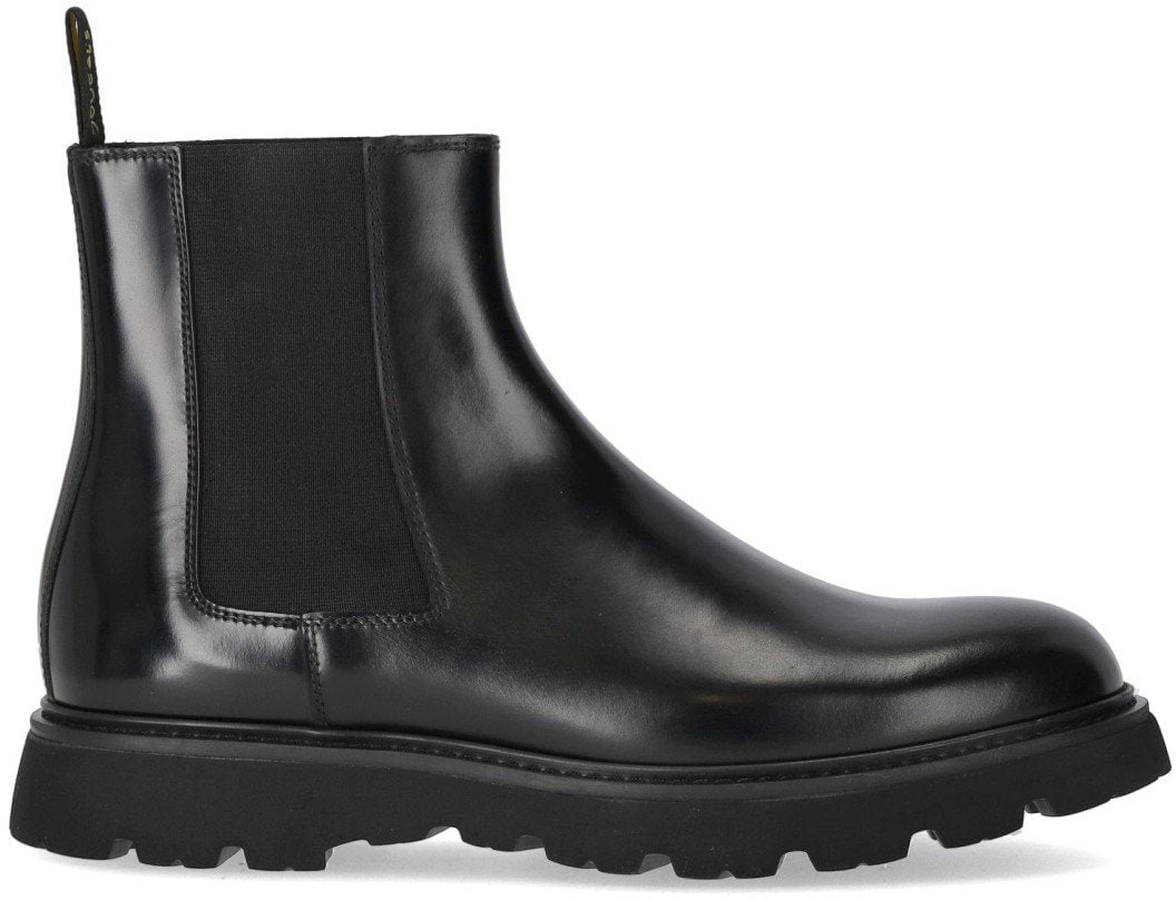 Doucal's DOUCAL'S HORSE CHELSEA BOOT Zwart