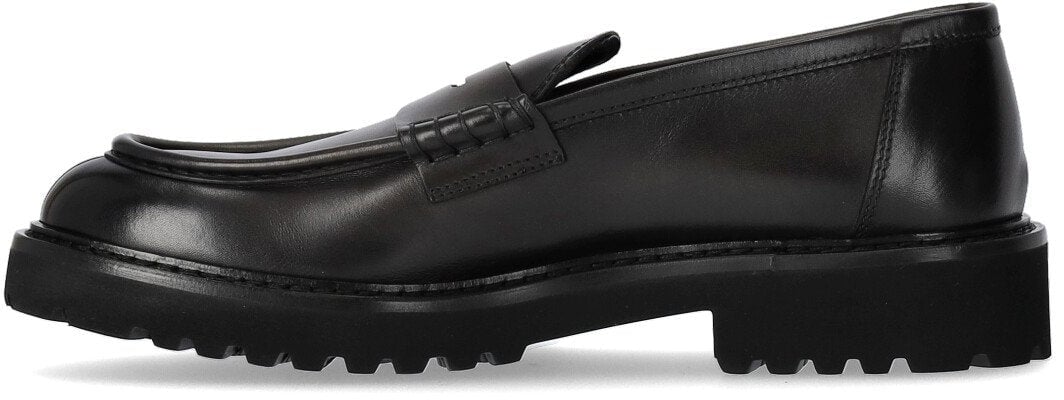 Doucal's DOUCAL'S ADLER GRAPHITE GREY LOAFER Grijs