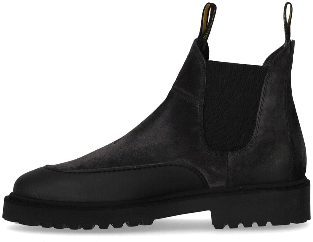 Doucal's DOUCAL'S HUMMEL ANTHRACITE GREY CHELSEA BOOT Grijs