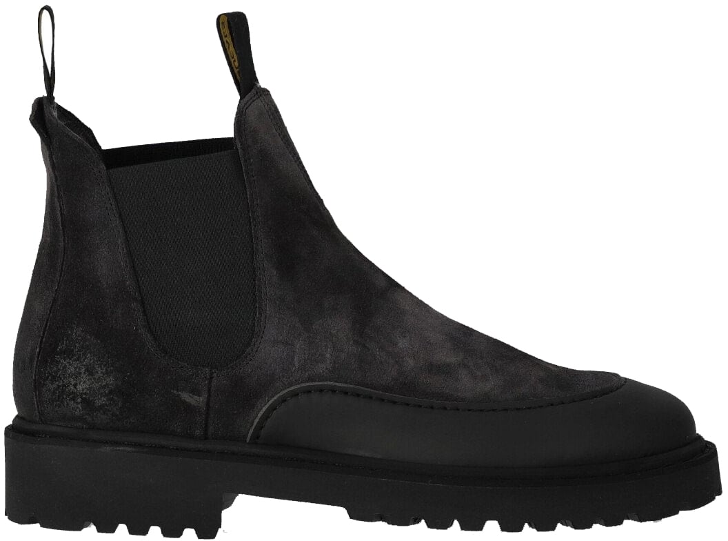 Doucal's DOUCAL'S HUMMEL ANTHRACITE GREY CHELSEA BOOT Grijs
