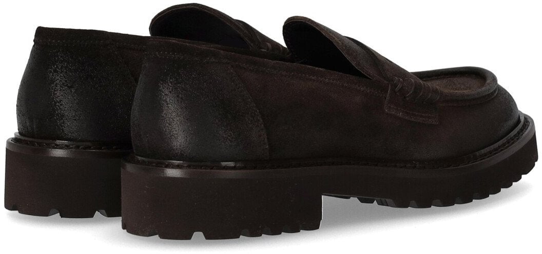 Doucal's DOUCAL'S COMMANDER DARK LOAFER Bruin
