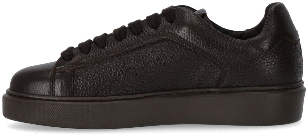 Doucal's DOUCAL'S TUMBLET EBONY SNEAKER Bruin