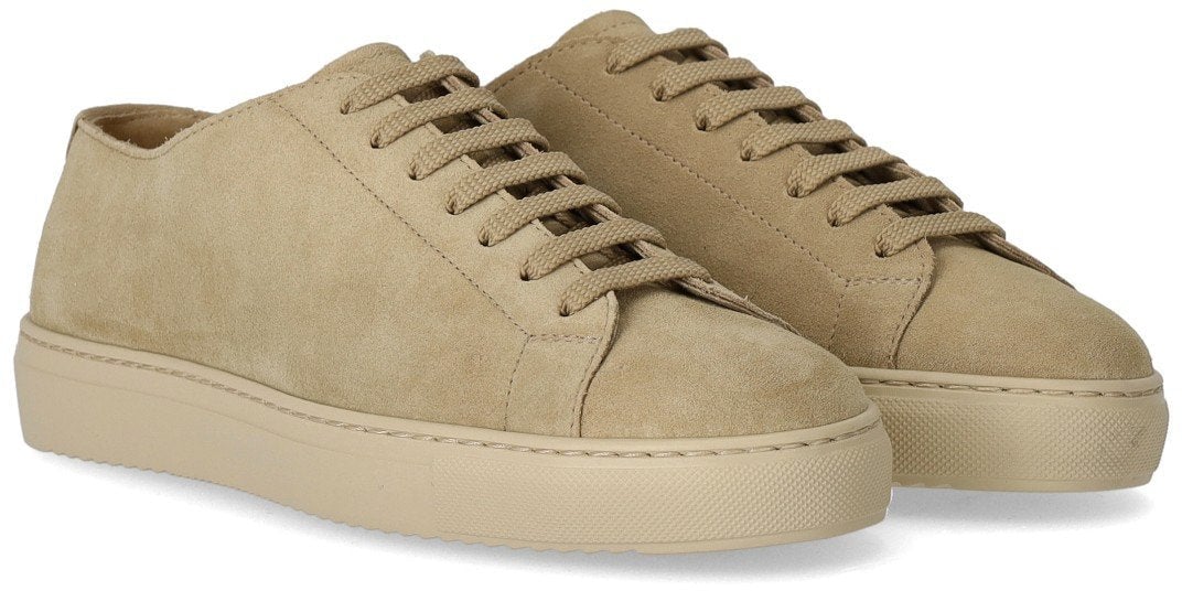 Doucal's DOUCAL'S SUEDE SNEAKER Beige