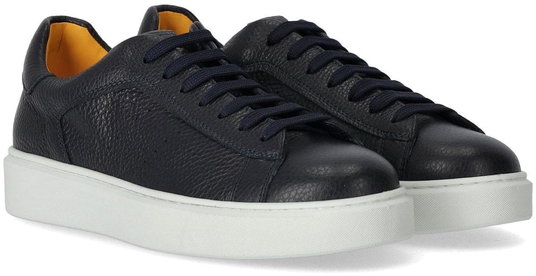 Doucal's DOUCAL'S TUMBLET DARK SNEAKER Blauw