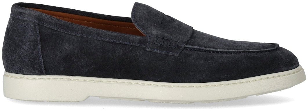 Doucal's DOUCAL'S ADLER DARK LOAFER Blauw
