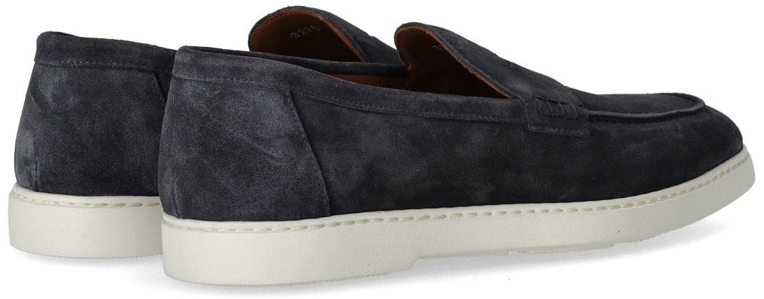 Doucal's DOUCAL'S ADLER DARK LOAFER Blauw