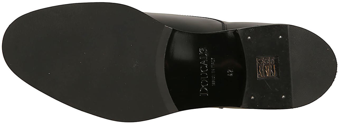 Doucal's Cap Toe Oxfords Black Zwart