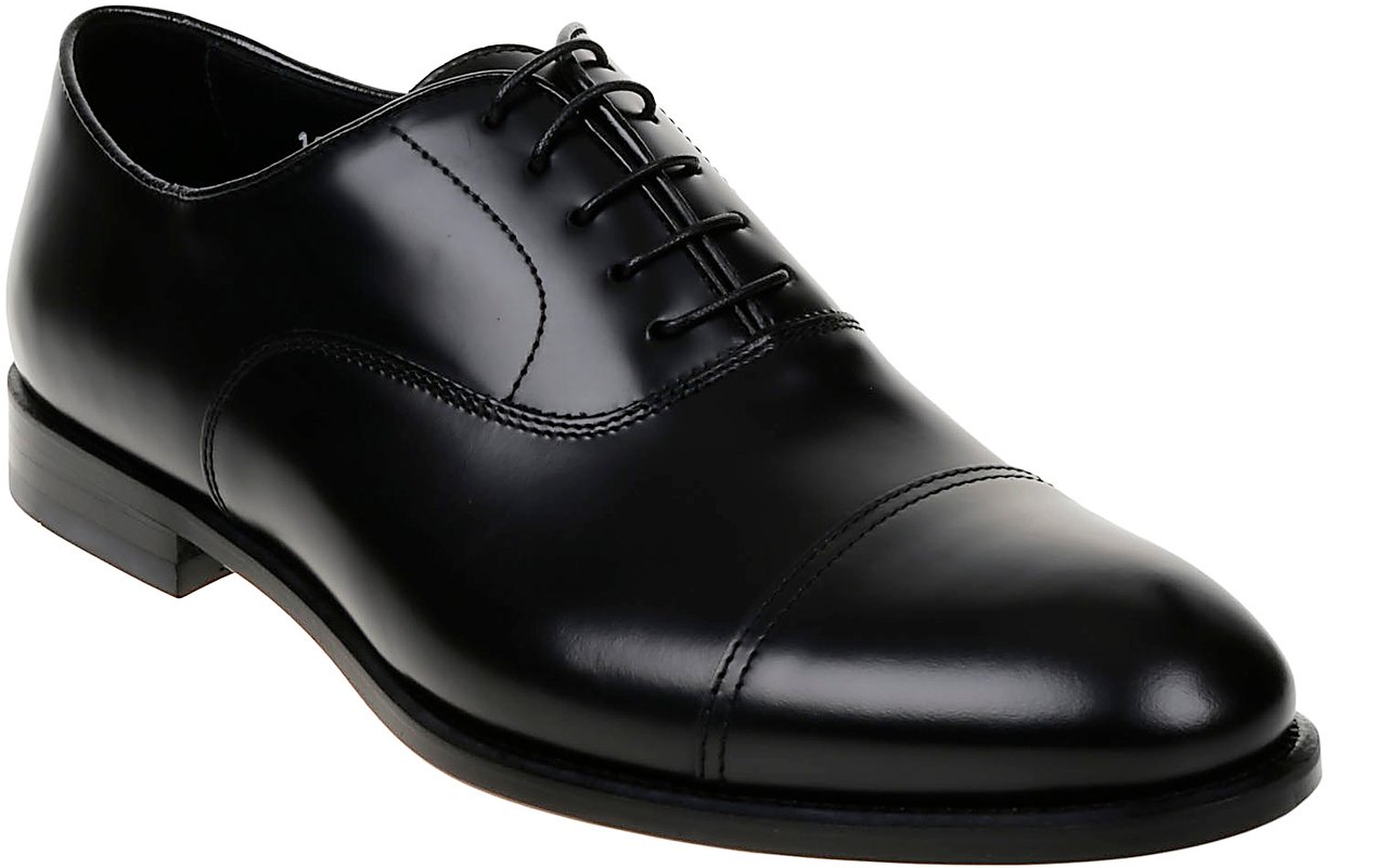 Doucal's Flat Shoes Black Zwart