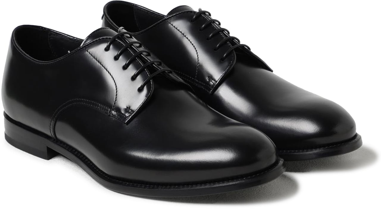 Doucal's Flat Shoes Black Zwart