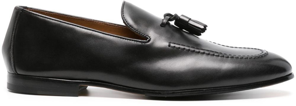 Doucal's Flat Shoes Brown Bruin