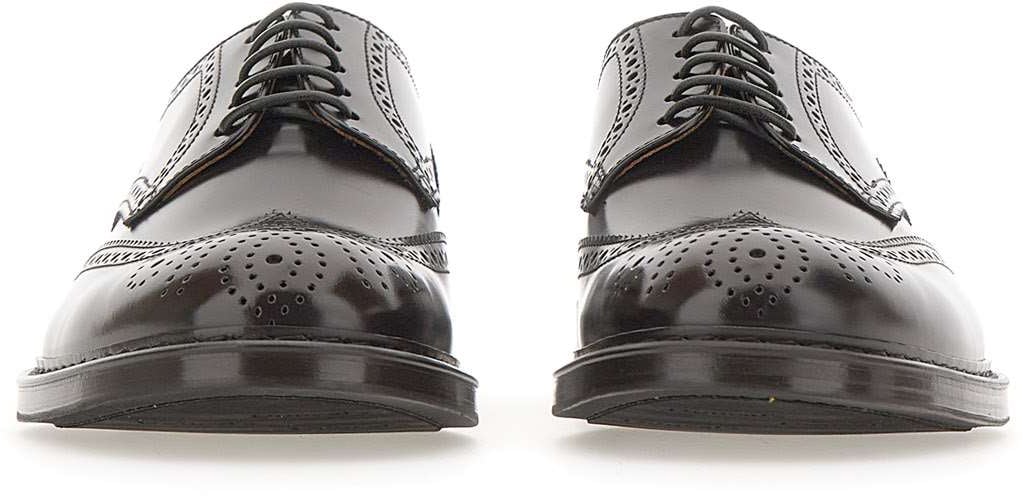 Doucal's Flat Shoes Brown Bruin