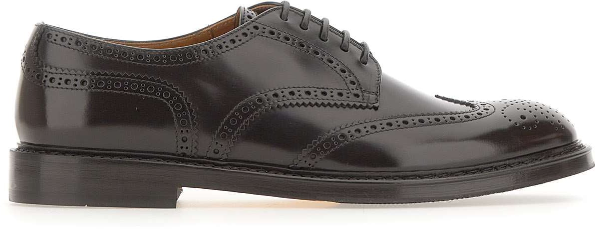 Doucal's Flat Shoes Brown Bruin