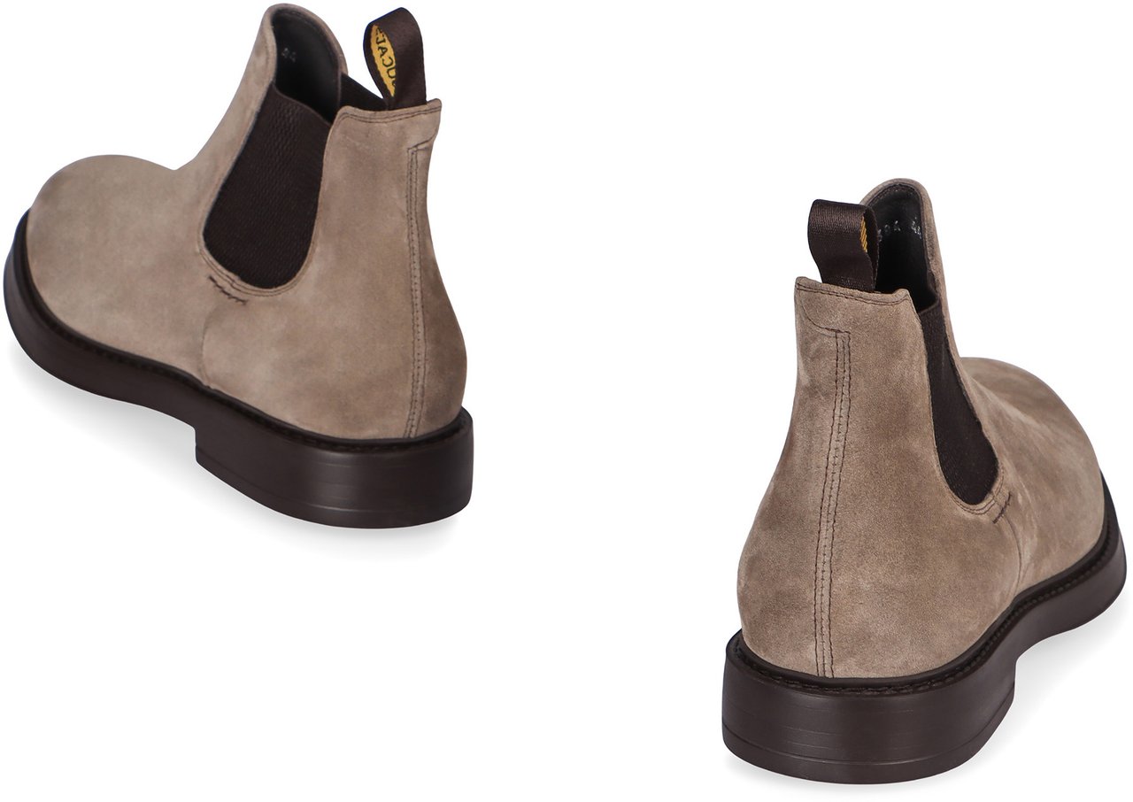 Doucal's Chelsea boots in suede Neutraal
