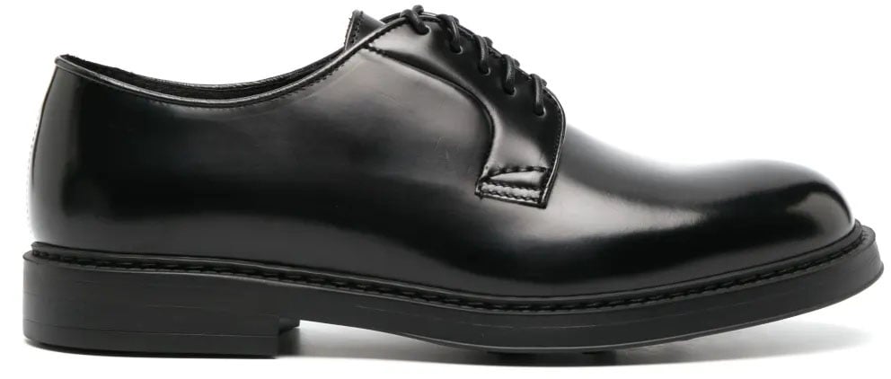 Doucal's Flat Shoes Black Zwart