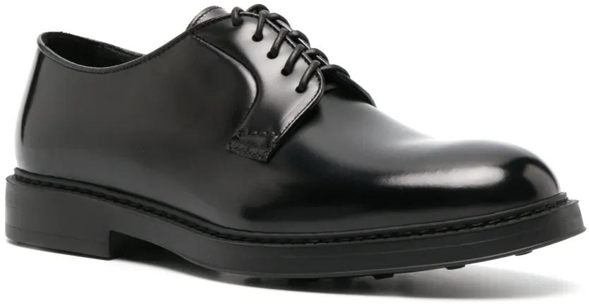 Doucal's Flat Shoes Black Zwart