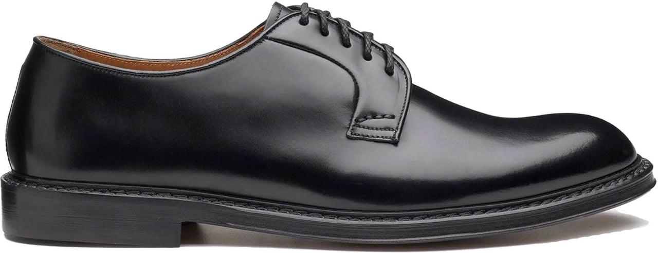 Doucal's Flat Shoes Black Zwart