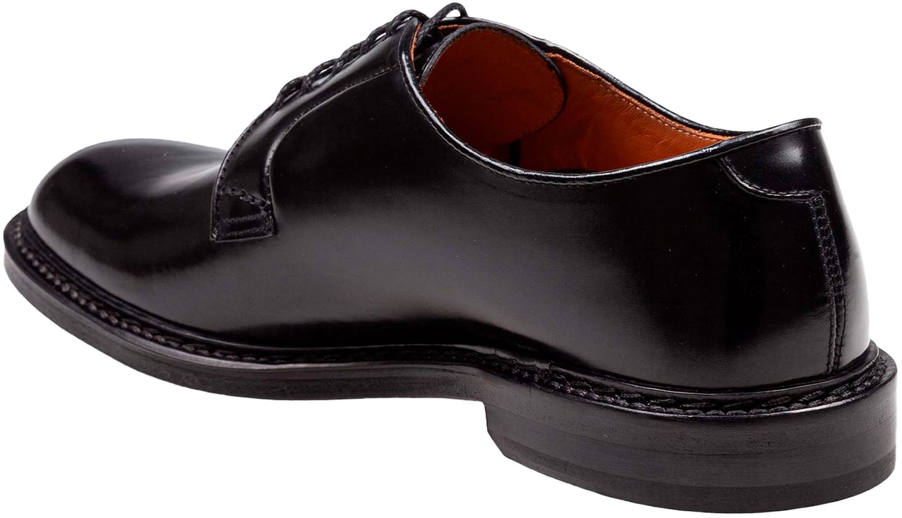 Doucal's Flat Shoes Black Zwart