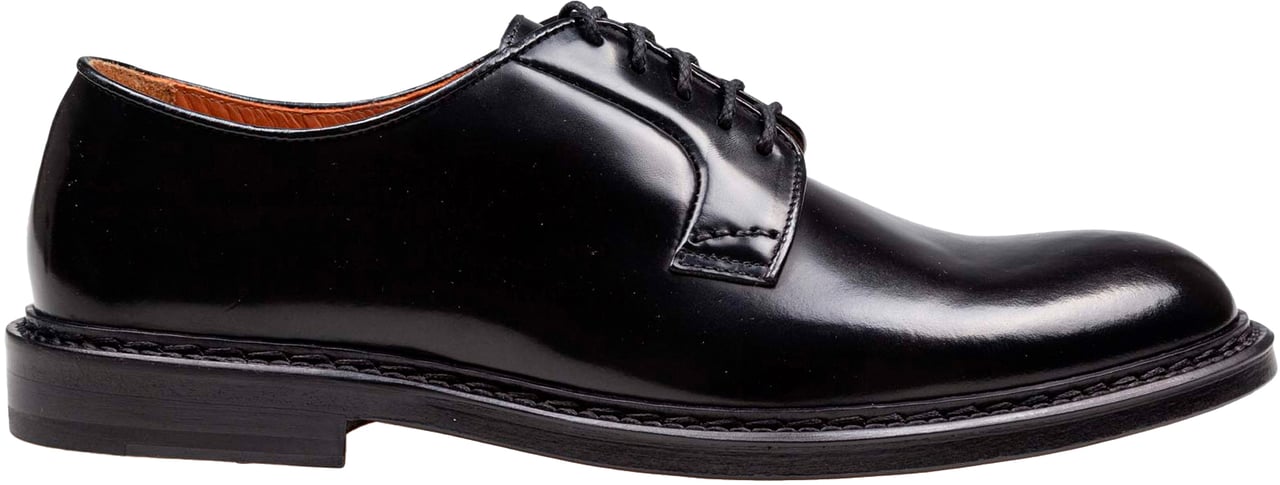 Doucal's Flat Shoes Black Zwart