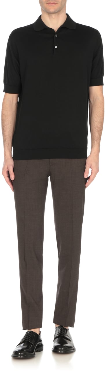 Doucal's Flat Shoes Black Zwart