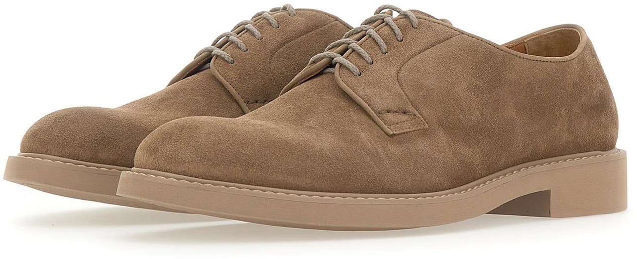 Doucal's Flat Shoes Brown Beige