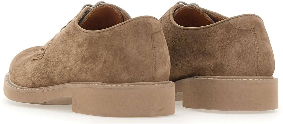 Doucal's Flat Shoes Brown Beige