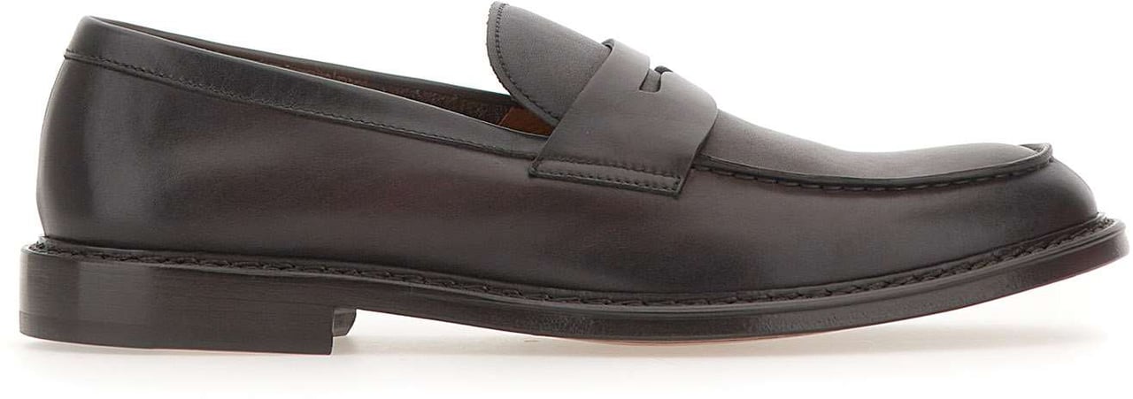 Doucal's Flat Shoes Brown Bruin