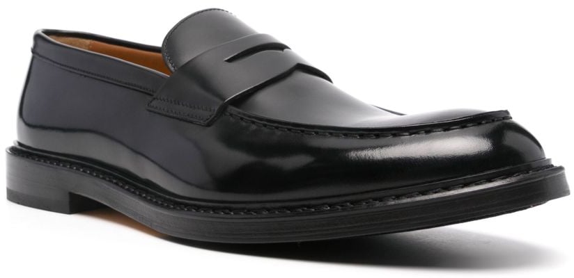 Doucal's Flat Shoes Nero Zwart