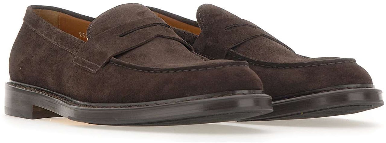 Doucal's Flat Shoes Brown Bruin