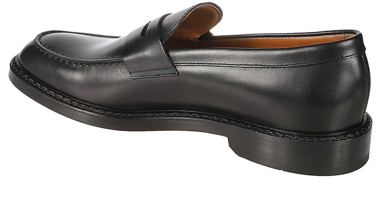 Doucal's Penny Loafers Black Zwart