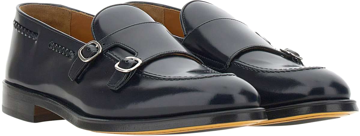 Doucal's Flat Shoes Blue Blauw