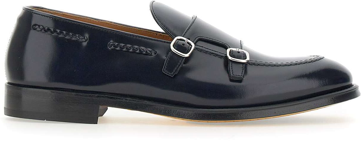 Doucal's Flat Shoes Blue Blauw