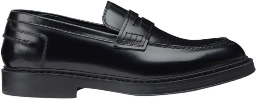 Doucal's Flat Shoes Black Zwart
