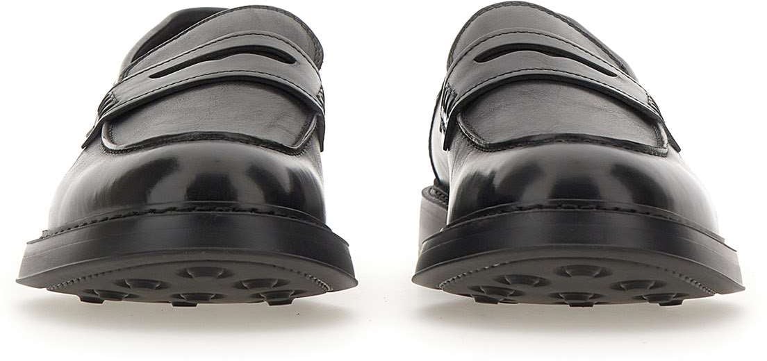 Doucal's Flat Shoes Black Zwart