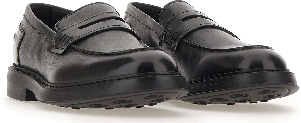 Doucal's Flat Shoes Black Zwart